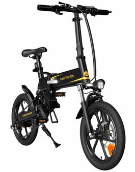 ADO A16 XE opvouwbare elektrische fiets -7.5AH- 250 W - 16&#039;&#039; uitverkocht!
