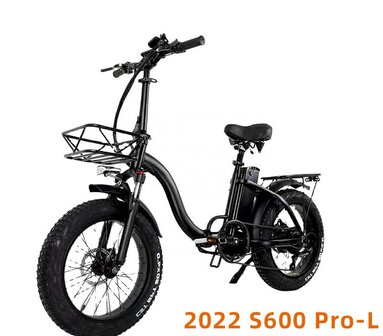 S600 Pro 750W 20&#039;&#039;&#039; 15 AH - Elektrische fiets - Zwart