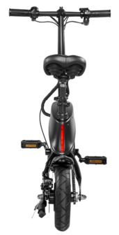 DYU S2  Elektrische fiets - deels opvouwbaar- zwart - 10 inch 10AH
