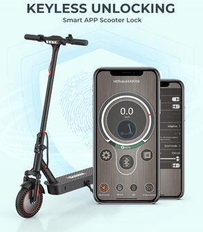 iScooter i9 max Elektrische Scooter 42V 10Ah 500W 10 inch Opvouwbare Step