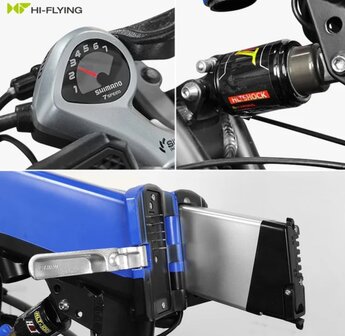 Eco Flying F501 250W 10AH -Elektrische fiets blauw