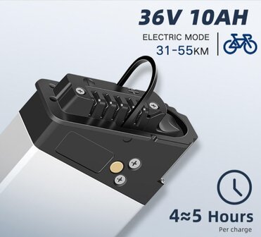 Eco Flying F501 250W 10AH -Elektrische fiets blauw