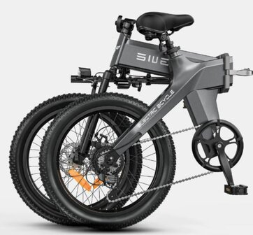 Engwe C20 Pro 250W 20&#039;&#039; 15.6 AH - Elektrische fiets - Zwart