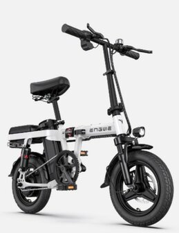 Engwe T14 Pro - 250W 14 inch - 10 AH - Elektrische fiets -WIT- Uitneembare batterij