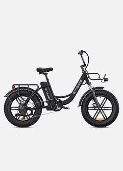 Engwe L20 - 20 INCH - Elektrische fatbike- Lage instap- 4 kleuren -- Achter en voorrek - Multifunctioneel 