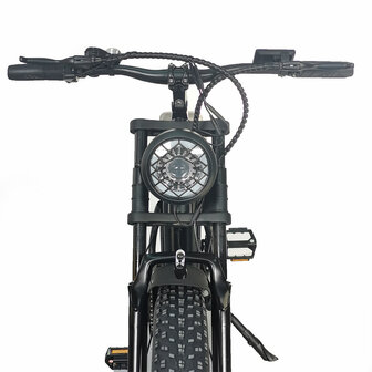 C91 20 INCH Fatbike 20AH Elektrische fat bike zwarte zadel VOORRAAD!! ACTIE 250W