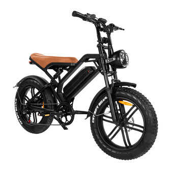 V20 15 AH Elektrische fat bike bruine zadel 2023 MODEL!!!! 250W 
