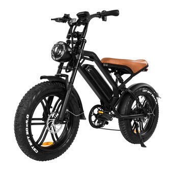 V20 15 AH Elektrische fat bike bruine zadel 2023 MODEL!!!! 250W 