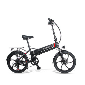 SAMEBIKE 20LVXD30 - 20 inch  10AH- Elektrische fiets   Zwart of Wit