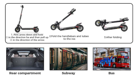 iScooter iX4 Elektrische Scooter 48V 15Ah 800W 10 inch Opvouwbare Bromscooter 40-45KM Bereik Maximale Belasting 150Kg