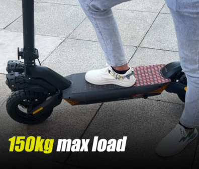 Maxwheel T8| Elektrische step | Max. Snelheid 45 km/u | Cruise control | Max. actieradius 70km  | Off-Road |