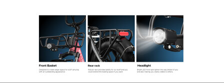 Engwe L20 - 20 INCH - Elektrische fatbike- Lage instap- 4 kleuren -- Achter en voorrek - Multifunctioneel 