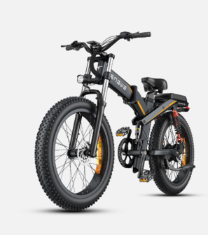 Engwe X24 - Elektrische 24 inch fatbike - Enkele of dubbele batterij- meest uitgebreide fatbike-  3 kleuren