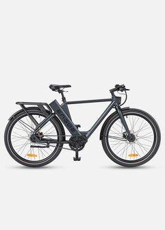 ENGWE P275 Pro- elektrische stadsfiets met bafang midden motor- - 19.2 AH- Oranje Zwart - Carbon ketting
