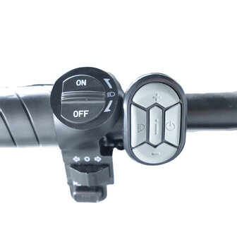 C80 Max Fatbike - Dubbele Accu - Zwart + alarm + voetsteunen + kettingkast + tas + telefoonhouder