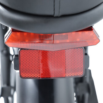 C80 Max Fatbike - Dubbele Accu - Zwart + alarm + voetsteunen + kettingkast + tas + telefoonhouder
