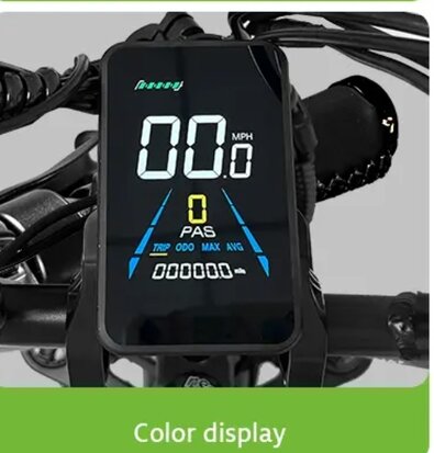EB2 fatbike kleurendisplay