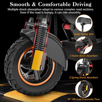 iENYRID M4 Pro S+ Max Elektrische off-road step met zadel