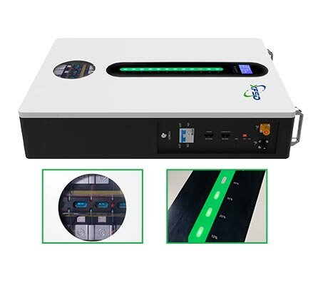 Energie opslag batterij zonnepanelen – HTE-W51200 - 10.24 KWH