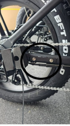 Voetsteunen V8-V20-H9 Fatbike