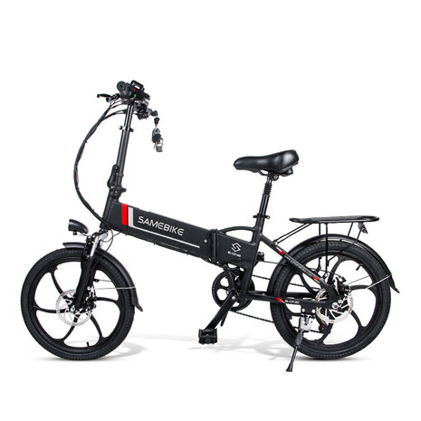SAMEBIKE 20 inch 350 W 10AH- Elektrische fiets 20LVXD30 - II- Zwart