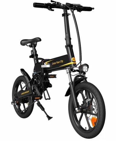 ADO A16 XE opvouwbare elektrische fiets -7.5AH- 250 W - 16'' uitverkocht!