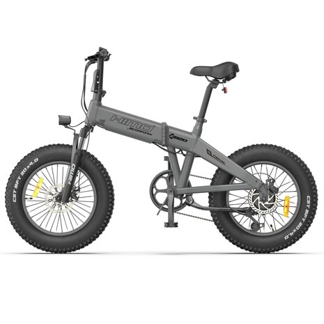 Himo ZB20 Max Eektrische fiets FATBIKE 20'' 10ah 250W  Grijs zonder gashandel