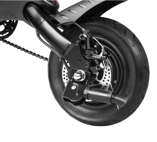 DYU S2  Elektrische fiets - deels opvouwbaar- zwart - 10 inch 10AH