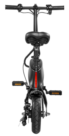 DYU S2  Elektrische fiets - deels opvouwbaar- zwart - 10 inch 10AH