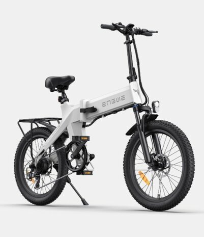 Engwe C20 Pro 250W 20'' 15.6 AH - Elektrische fiets - Wit