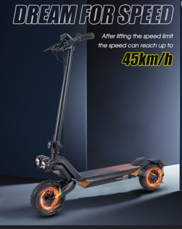 Maxwheel T8| Elektrische step | Max. Snelheid 45 km/u | Cruise control | Max. actieradius 70km  | Off-Road |
