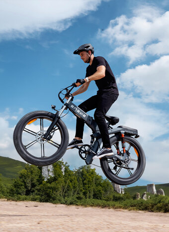 Engwe X26 - Elektrische 26 inch fatbike -dubbele batterij- meest uitgebreide fatbike-  2 kleuren