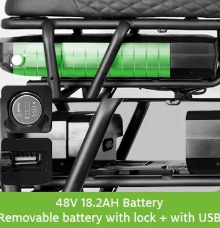 EB2 fatbike batterij