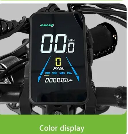 EB2 fatbike kleurendisplay