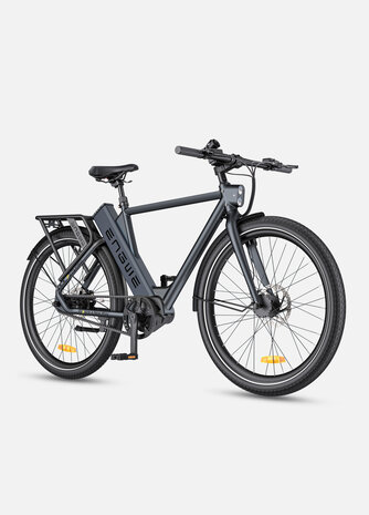 ENGWE P275 Pro- elektrische stadsfiets met bafang midden motor- - 19.2 AH- Oranje Zwart - Carbon ketting