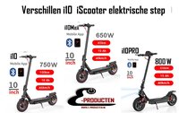 Verschillen tussen de iScooter i10, i10 Pro en i10 Max Verschillen tussen de iScooter i10, i10 Pro en i10 Max