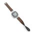 Hama Polsband Voor Fitbit Versa 3/Sense Horlogebandje Van Leer En Silic. Bruin_