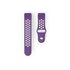 Hama Sportpolsband Voor Fitbit Charge 3/4 Ademend Horlogebandje Paars/grijs_