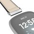 Hama Polsband Voor Fitbit Versa 3/Sense Horlogebandje Van Leer En Silic. Wit_
