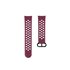 Hama Sportpolsband Voor Fitbit Versa3/Sense Ademend Universeel Bordeaux/grijs_