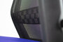 Linea Fabbrica Tekna 01 Zwart/Blauw Bureaustoel met 2D Armleuning_