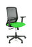 Geen Merk LF-2011603 Bureaustoel Linea Tekna 01 Zwart/groen Met 2D Armleuning_