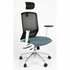 Linea Fabbrica Tekna White 01/PT Zwart/Antraciet Bureaustoel met 3D Armleuning + Hoofdsteun_