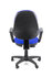 Linea Fabbrica Tiger 01 Blauw/Blauw Bureaustoel met Armleuning_