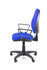 Linea Fabbrica Tiger 01 Blauw/Blauw Bureaustoel met Armleuning_