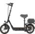 KuKirin C1 Pro - Kugoo C1 Pro - Elektrische scooter met zadel - 100 km bereik - cijferslot koffer_