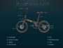 KuKirin V2 - Kugoo V2 - Elektrische fiets- Antidiefstal- Opvouwboaar_
